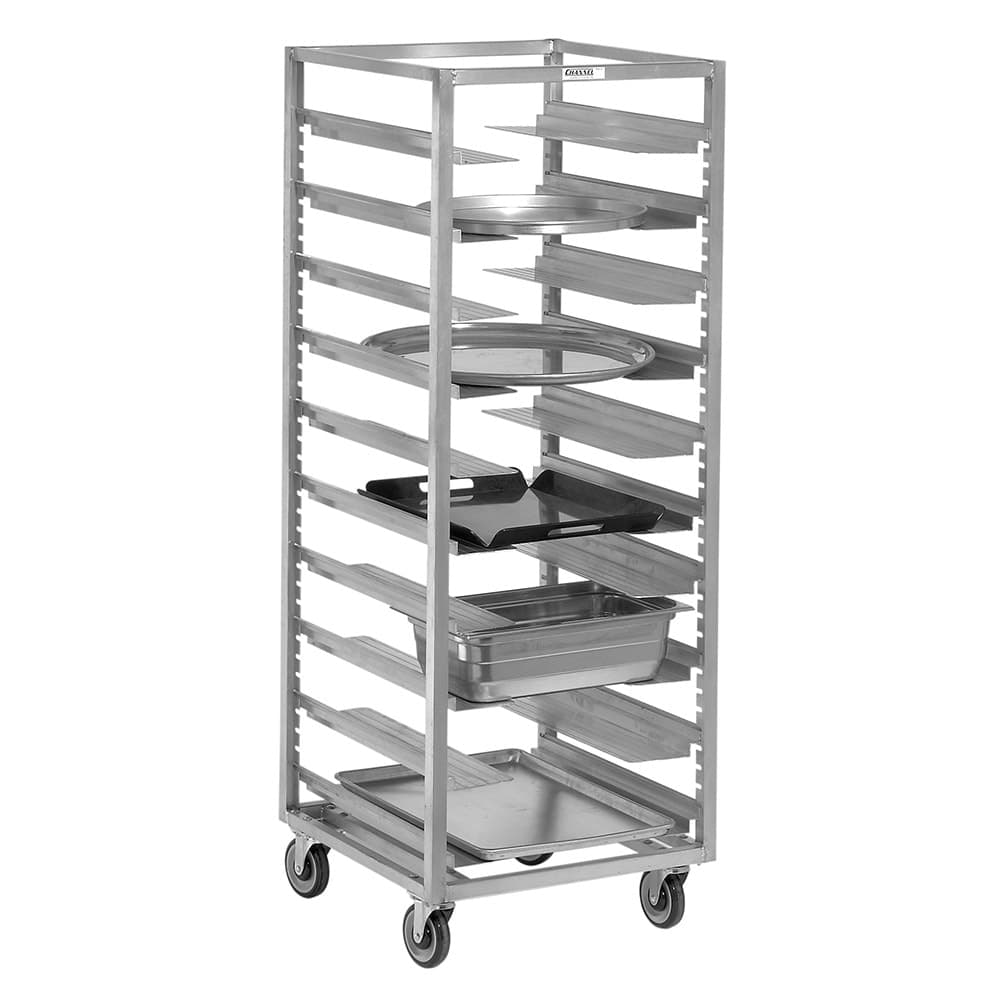 Channel 25 1/2"W 13 Sheet Pan Rack w/ 1 1/2" Bottom Load Slides (AUR-13)