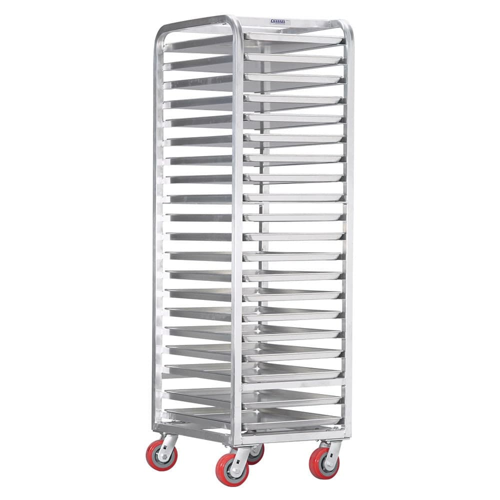 Channel 22"W 20 Sheet Pan Rack w/ 3" Bottom Load Slides (AXD1820)