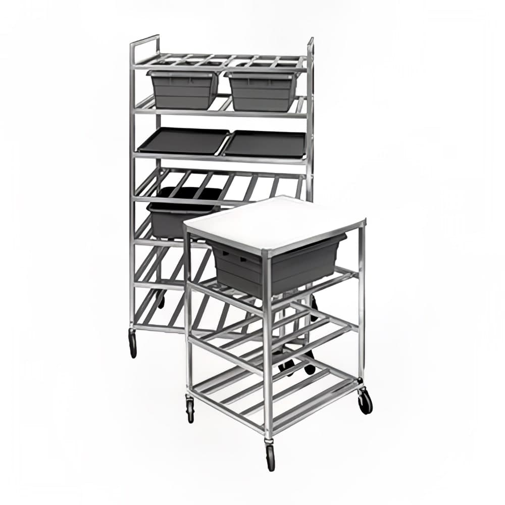 Channel 6 Shelf Universal Lug Rack w/ 9 1/2" Spacing, Aluminum (AXDUSR7)