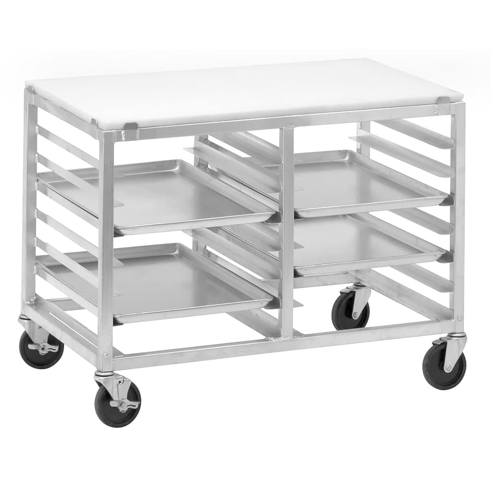 Channel 40"W 10 Sheet Pan Rack w/ 5" Bottom Load Slides (DS2410/P)