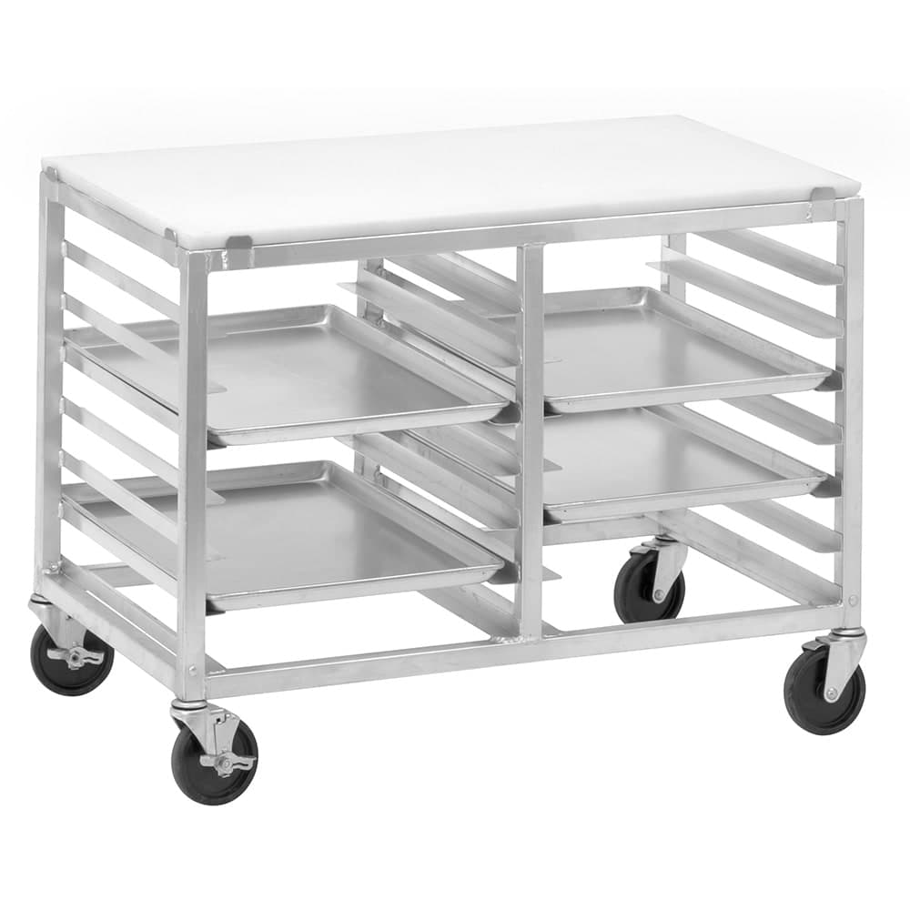 Channel 40"W 14 Sheet Pan Rack w/ 3" Bottom Load Slides (DS2414/P)