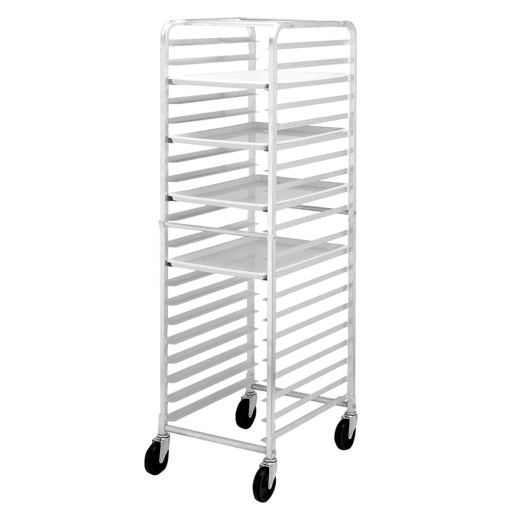 Channel 20 1/2" 20 Bun Pan Rack w/ 3" Bottom Load Slides (HDKD20)