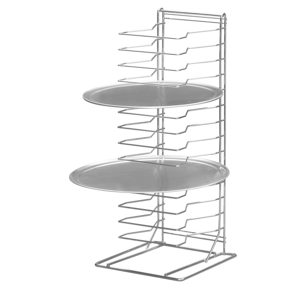 Channel 27 3/4" Pizza Pan Rack  w/ (15) Pan Capacity, Chrome (PR-15W)