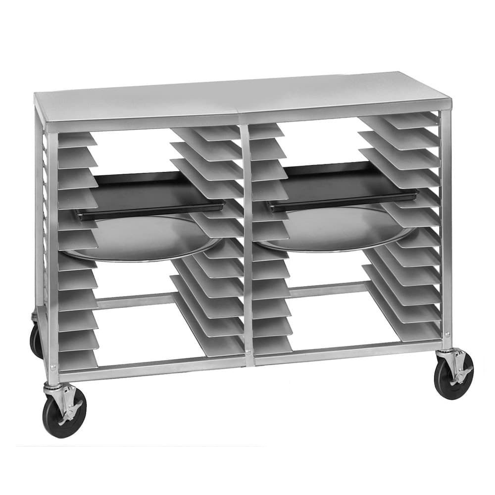 Channel 43"W 24 Pizza Pan Rack w/ 2" Bottom Load Slides (PR-24)