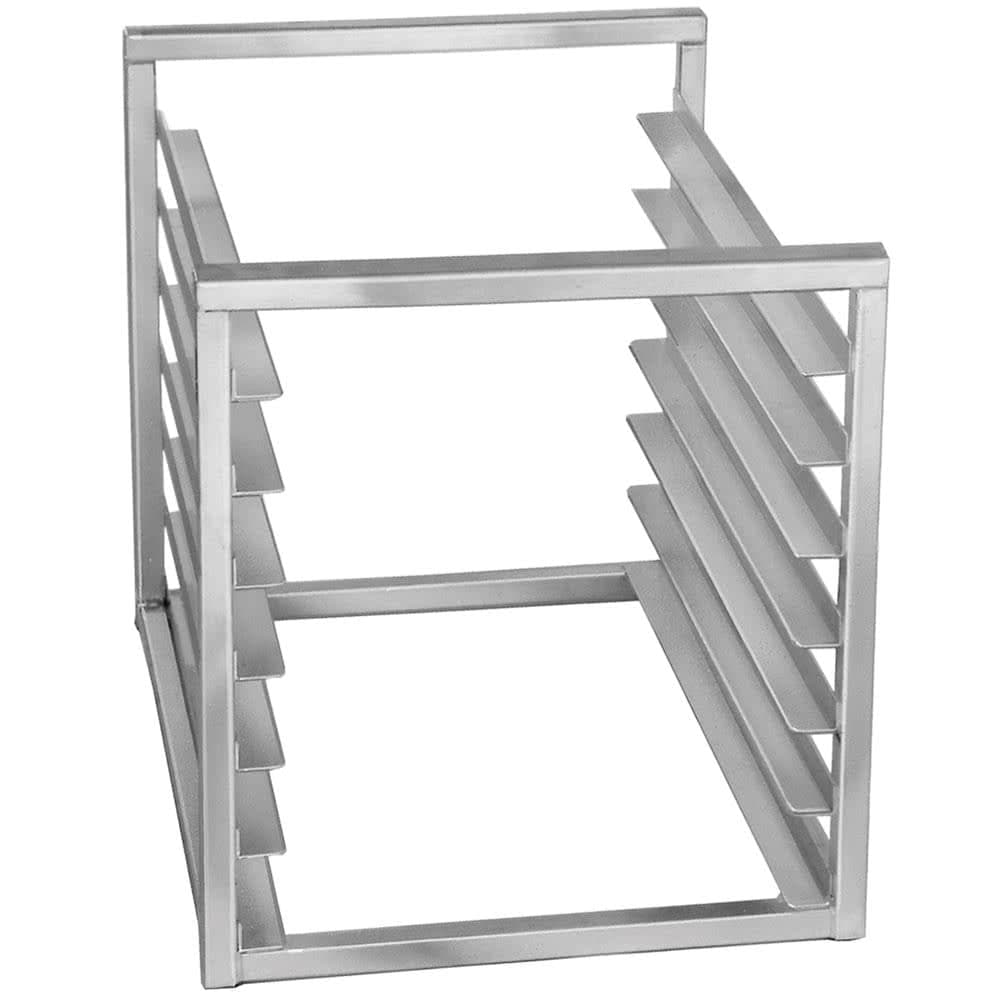 Channel 23" Insert Rack w/ (7) Pan Capacity - Open Sides, Aluminum (RIR-7KD)