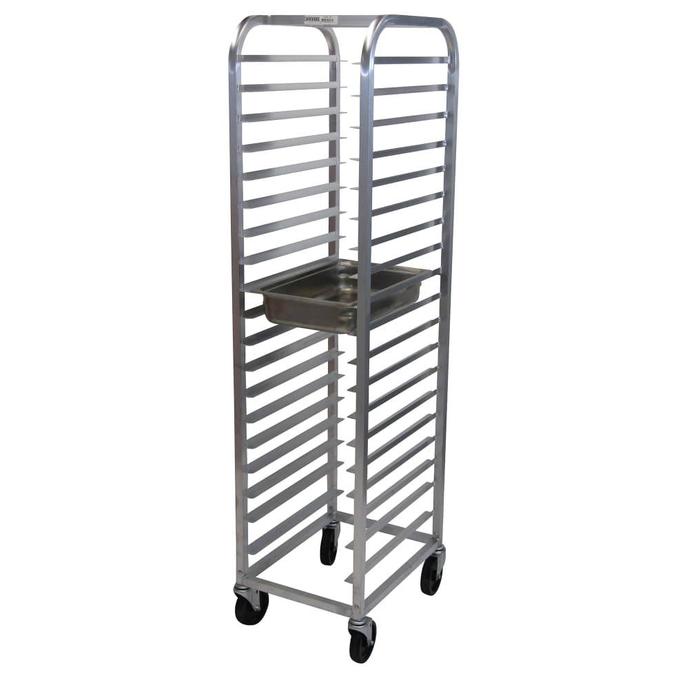 Channel 16 1/2"W 19 Sheet Pan Rack w/ 3" Bottom Load Slides (SSPR-3E)