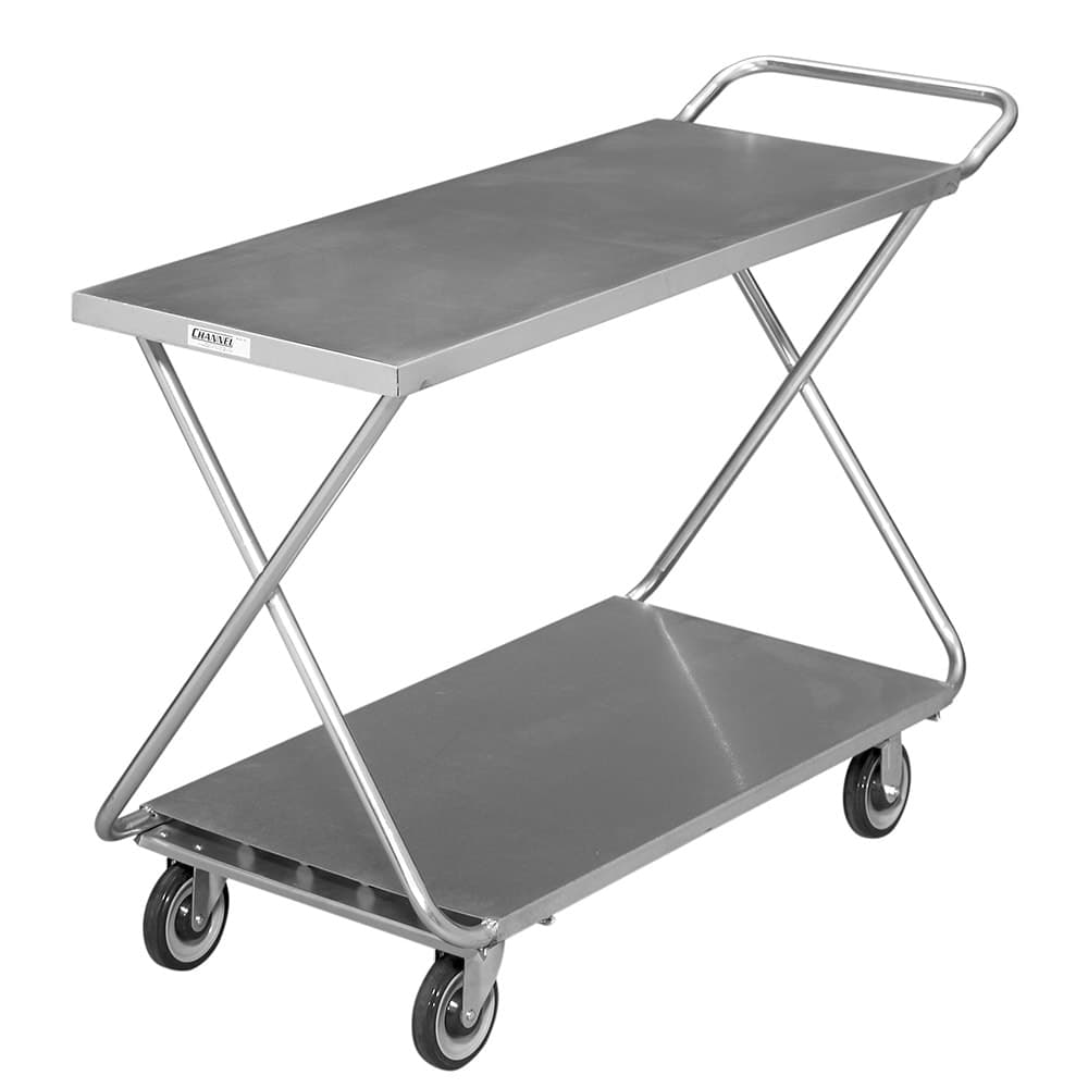 Channel 600 lb Platform Truck - 52"L x 22"H (STKG400H)