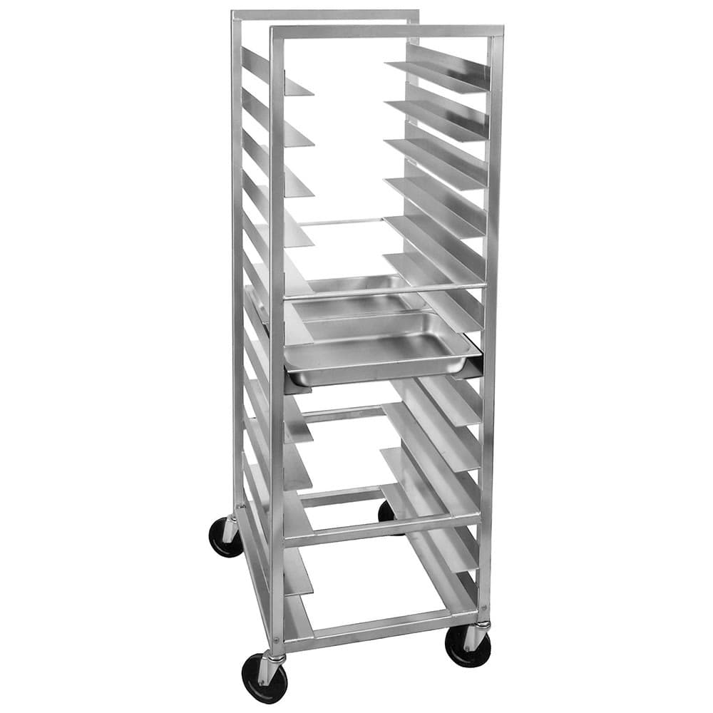 Channel 24"W 40 Steam Table Pan Rack w/ 3" Bottom Load Slides (STPR-3)
