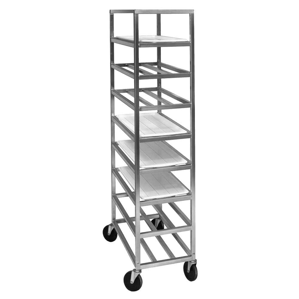 Channel 12 1/2"W 8 Platter Pan Rack w/ 6 3/4" Bottom Load Slides (UPR8)