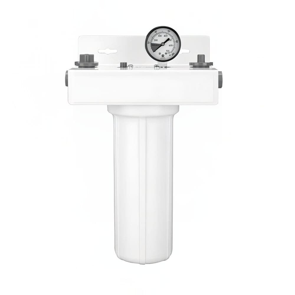 Everpure EV910010 CGS-10 Single Water Filter Housing Only, Gauge