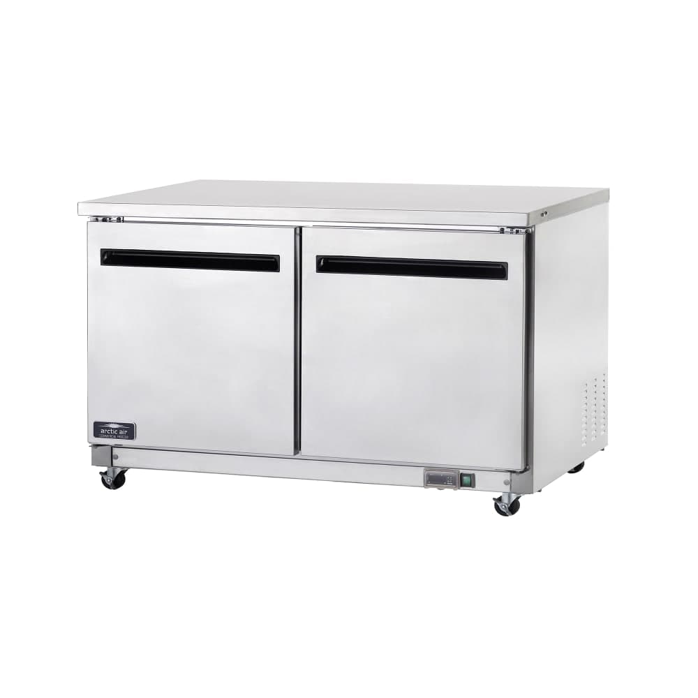 Arctic Air AUC60F 60" Worktop Freezer w/ (2) Sections & (2) Doors, 115v