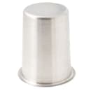 Cal-Mil 1017-SOLID 4 1/2" Round Solid Flatware Cylinder - 5 1/2"H, Stainless thumbnail 4