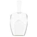 Cal-Mil 1029-3S 3 oz Clear Polycarbonate Scoop w/ Short Handle thumbnail 4