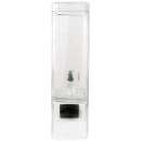 Cal-Mil 1112-3 3 Gallon Square Glass Beverage Dispenser w/ Ice Chamber - Clear thumbnail 5