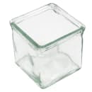 Cal-Mil 1149-13 Rectangular 3 Compartment Condiment Jar Display - Clear/Black thumbnail 6