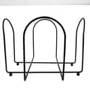 Cal-Mil 1236 9 1/2" Countertop Plate Holder - Iron, Black thumbnail 2