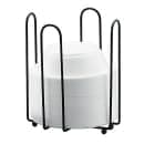 Cal-Mil 1237 6 1/2" Countertop Bowl Holder - Iron, Black thumbnail 5