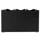 Cal-Mil 1244-96 3 Compartment Cutlery Holder - Midnight Bamboo thumbnail 2