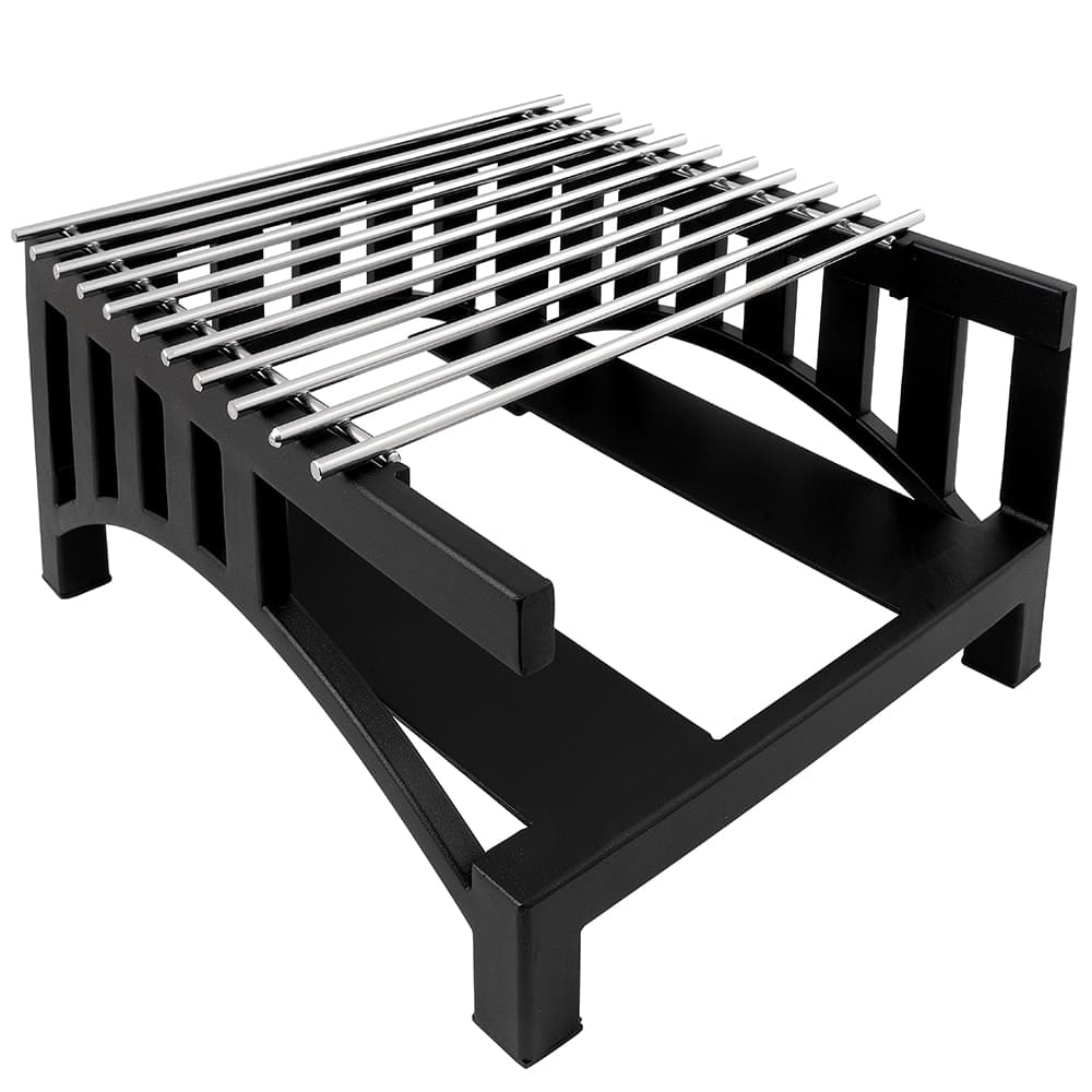 Cal-Mil 1363-13 Bridge Style Cook-N-Serve Butane Frame w/ Grate, 13 x 14 x 7" H