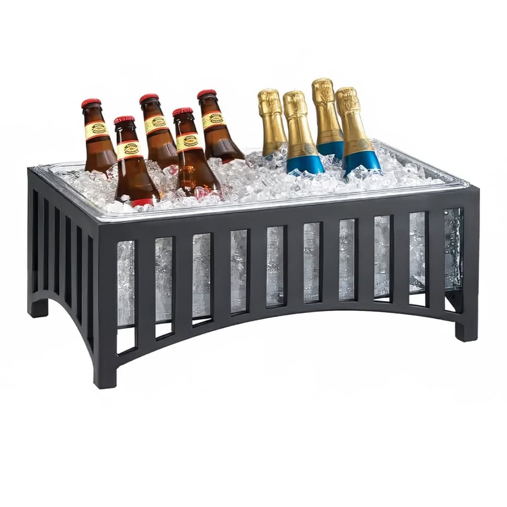 Cal-Mil 1365-18-13 Rectangular Ice Housing - 28"L x 20"W x 8 1/2"H, Plastic, Clear