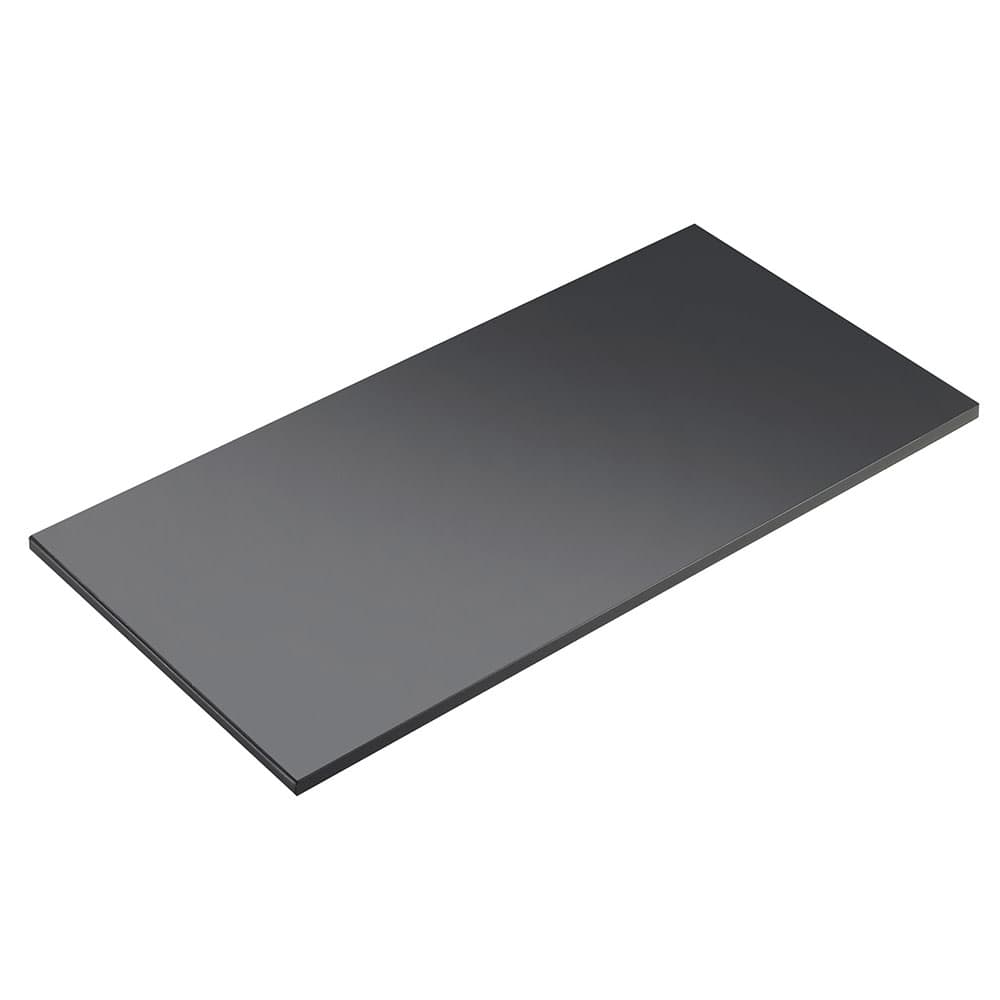 Cal-Mil 1435-1224-96 Rectangular Tray Riser Shelf - 12x24", Midnight Bamboo