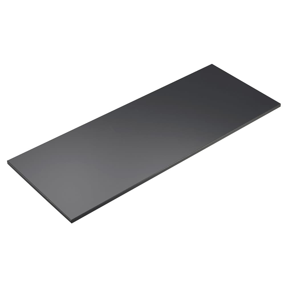 Cal-Mil 1435-1248-96 Rectangular Tray Riser Shelf - 12x48", Midnight Bamboo