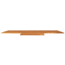 Cal-Mil 1449-68 Crushed Bamboo Frame Riser Shelf for 1464 & 1467, 32 x 11 1/2" D thumbnail 3