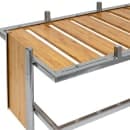 Cal-Mil 1471 Eco Modern Merchandiser w/ 1 Tier, 21 x 13 x 8" High thumbnail 3