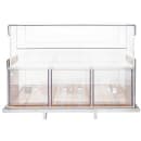 Cal-Mil 1471-SET Eco Modern Merchandiser Set - Merchandiser, Bin, 3 Drawer Bread Box thumbnail 3