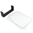 Cal-Mil 1510-46 Tabletop Menu Card Holder - 4" x 6", Acrylic/Black thumbnail 4