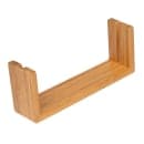 Cal-Mil 1510-811-60 Tabletop Menu Card Holder - 8 1/2" x 11", Acrylic/Bamboo thumbnail 5