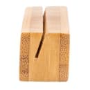 Cal-Mil 1543-60 Tabletop Menu Card Holder -  3/4" x 2 1/4", Bamboo thumbnail 3