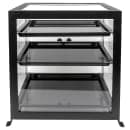 Cal-Mil 1574-13 Soho Display Case - Attendant Serve, 17 1/4x12 3/4x20 3/4", Black thumbnail 5