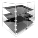 Cal-Mil 1574-13 Soho Display Case - Attendant Serve, 17 1/4x12 3/4x20 3/4", Black thumbnail 6