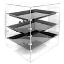 Cal-Mil 1575-13 Soho Display Case - Attendant Seve, 21 1/4x15 3/4x20 3/4", Black thumbnail 6