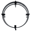 Cal-Mil 1580-2-13 SoHo 2 Gallon Round Glass Beverage Dispenser - Black Metal Base thumbnail 6