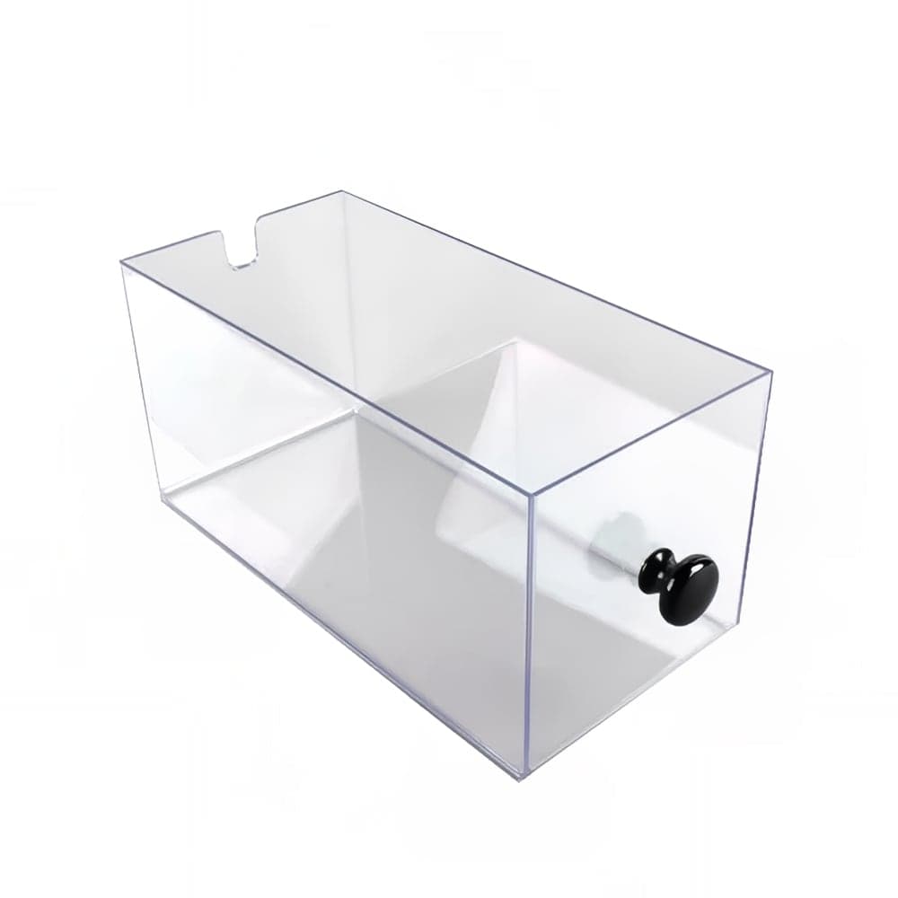 Cal-Mil 1586-13DRAWER Drawer w/ Black Knob for 1586 13 Bread Display Case - Plastic, Clear