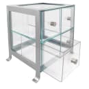 Cal-Mil 1586-74 BPA Free Bread Case, 14 x 13 x 14 1/2", Silver thumbnail 5