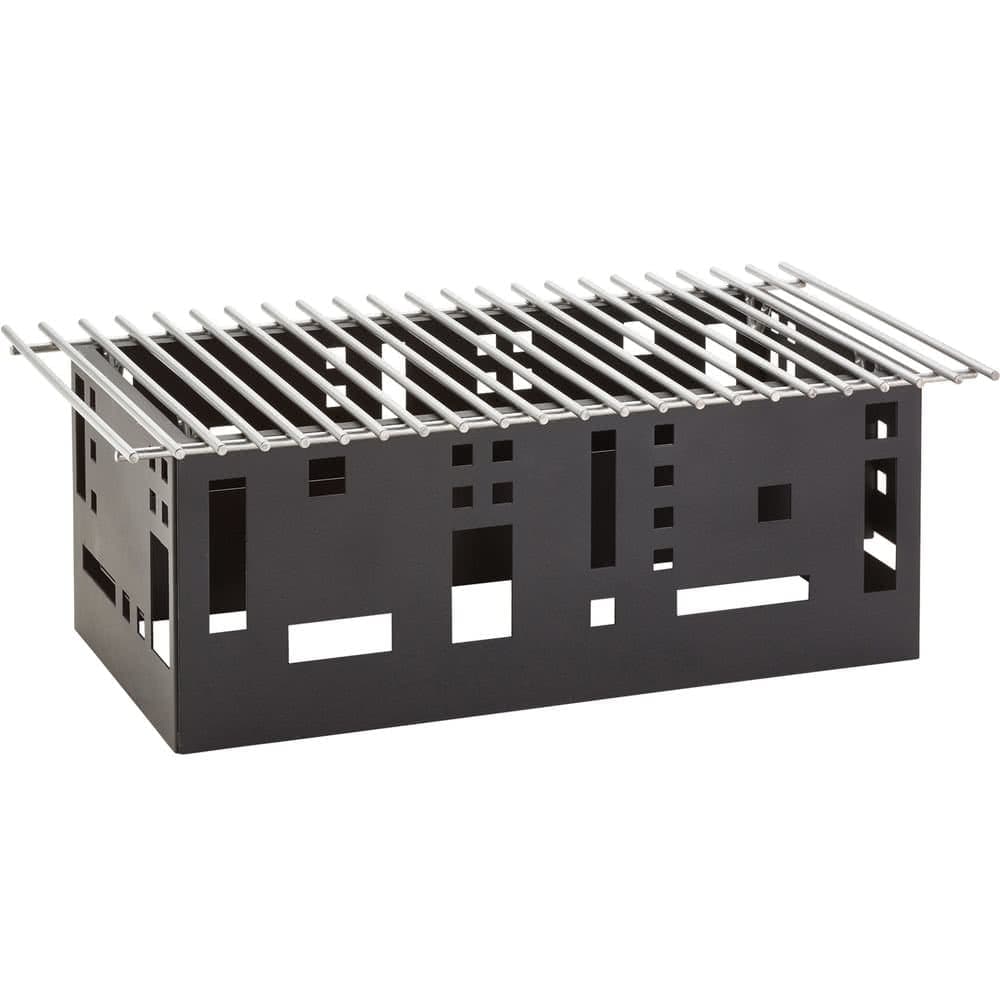 Cal-Mil 1612-22-13 Chafer Grill w/ Fuel Holder - 22" x 12", Metal, Black