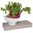 Cal-Mil 166-3-110 Rectangular Display Riser - 7" x 20 1/2" x 3 1/4", Pine Wood, Gray Wash thumbnail 2