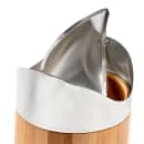 Cal-Mil 1717-60 Countertop Trash Can w/ Bamboo Body & Stainless Top, 5 x 7" High thumbnail 5