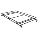 Cal-Mil 1722 2 Tier Display Stand w/ Slanted Shelves - 23"W x 13"D x 15"H, Metal, Black thumbnail 5