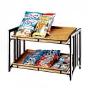 Cal-Mil 1722 2 Tier Display Stand w/ Slanted Shelves - 23"W x 13"D x 15"H, Metal, Black thumbnail 6