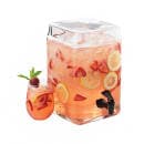 Cal-Mil 1733-2 2 Gallon Square Glass Beverage Dispenser - Clear thumbnail 2
