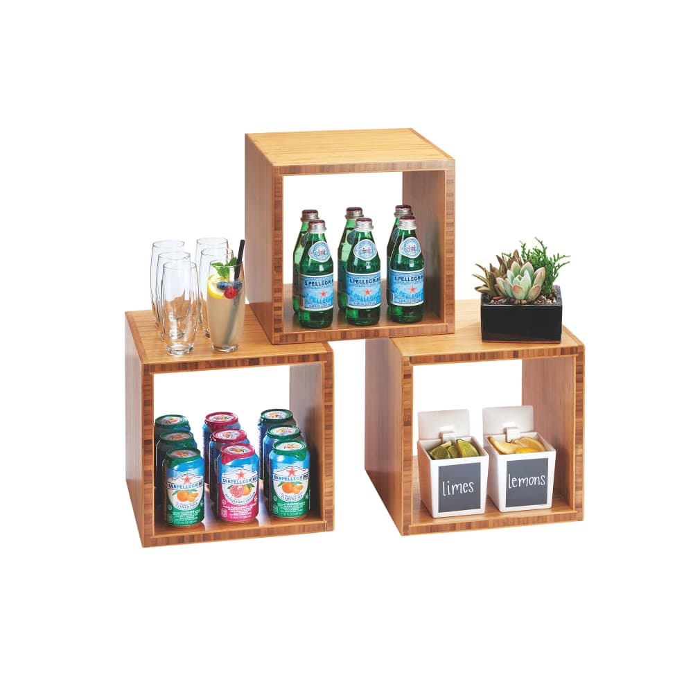 Cal-Mil 1929-12-60 Library Cube - 12", Bamboo