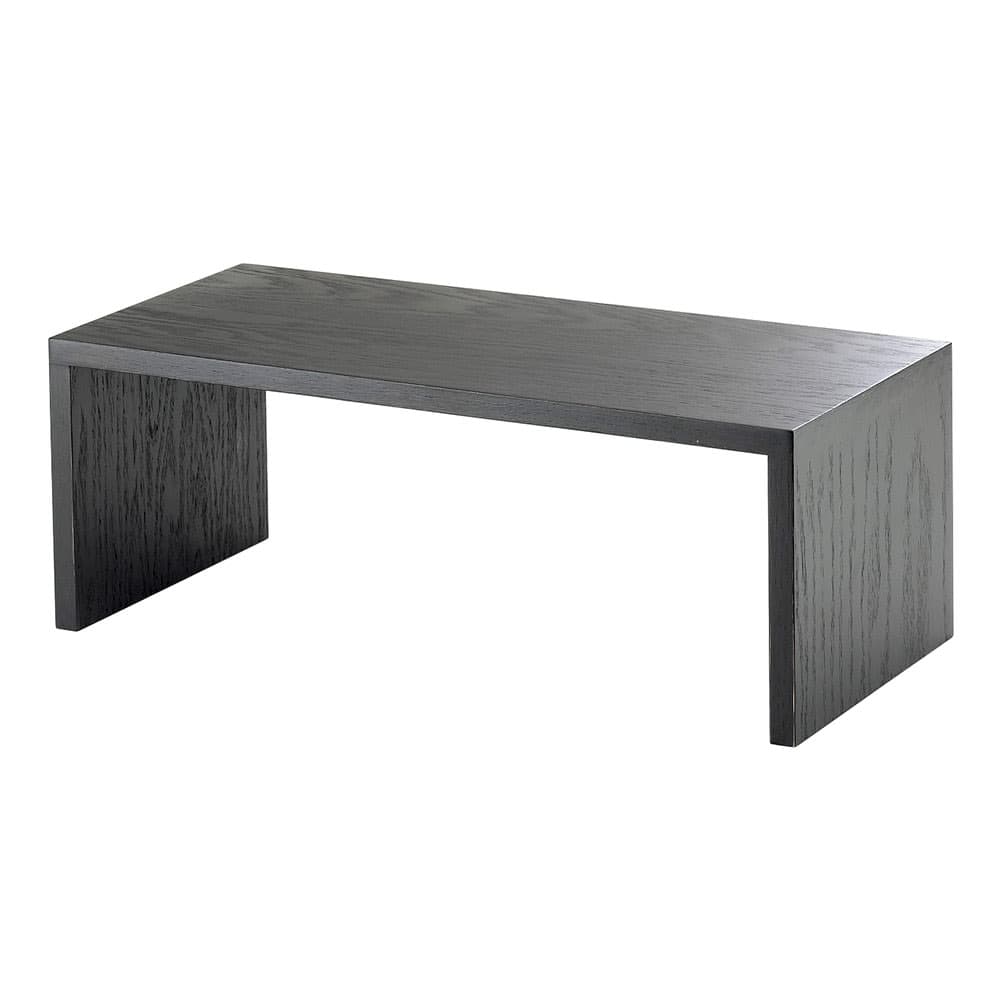 Cal-Mil 1934-8-96 Stair Step Bridge Riser - 22x10x8", Wood, Midnight