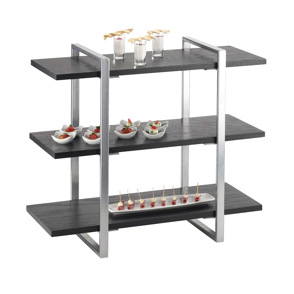 Cal-Mil 1940-96 Riser - 28x12x24", Silver, Midnight