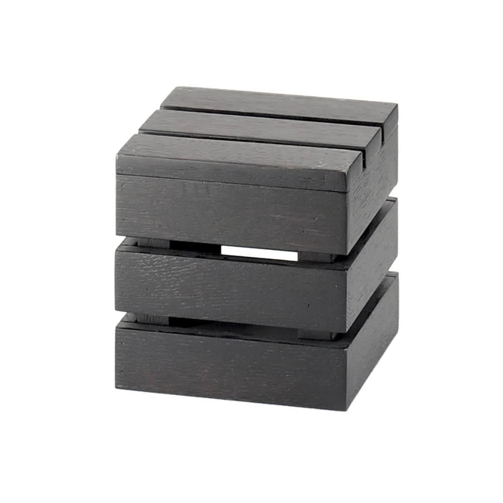 Cal-Mil 1944-6-96 Square Crate Riser - 6", Midnight