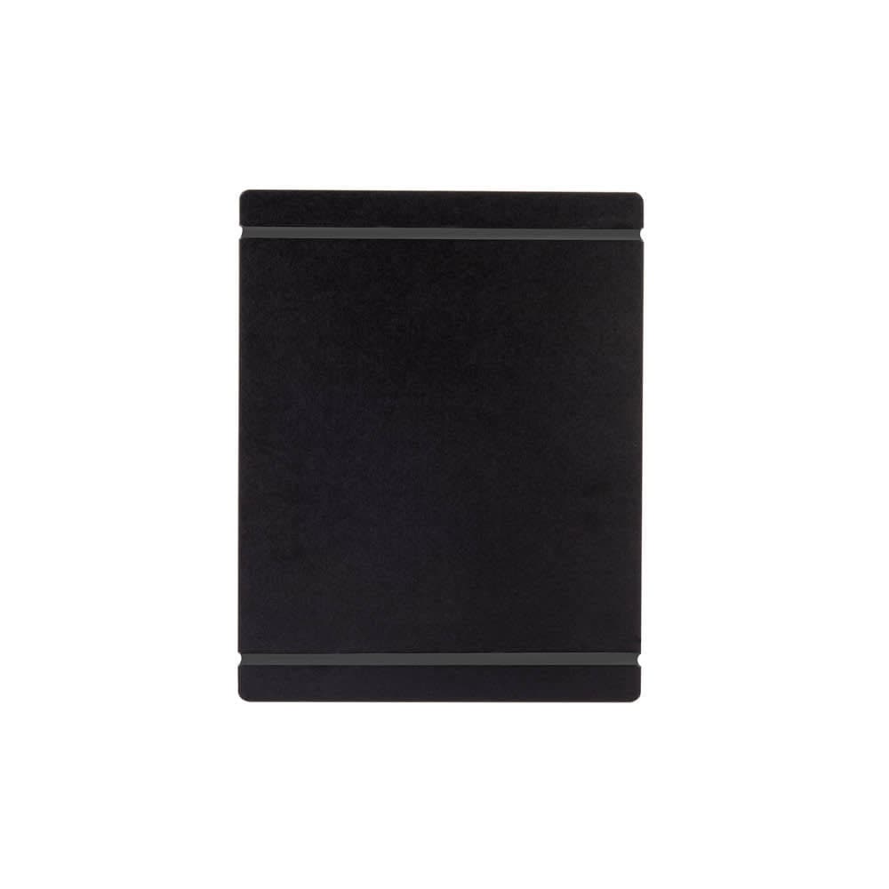 Cal-Mil 2034-811-13 Menu Board w/ Flex Bands - 8 1/2"W x 11"H, Hardboard, Black