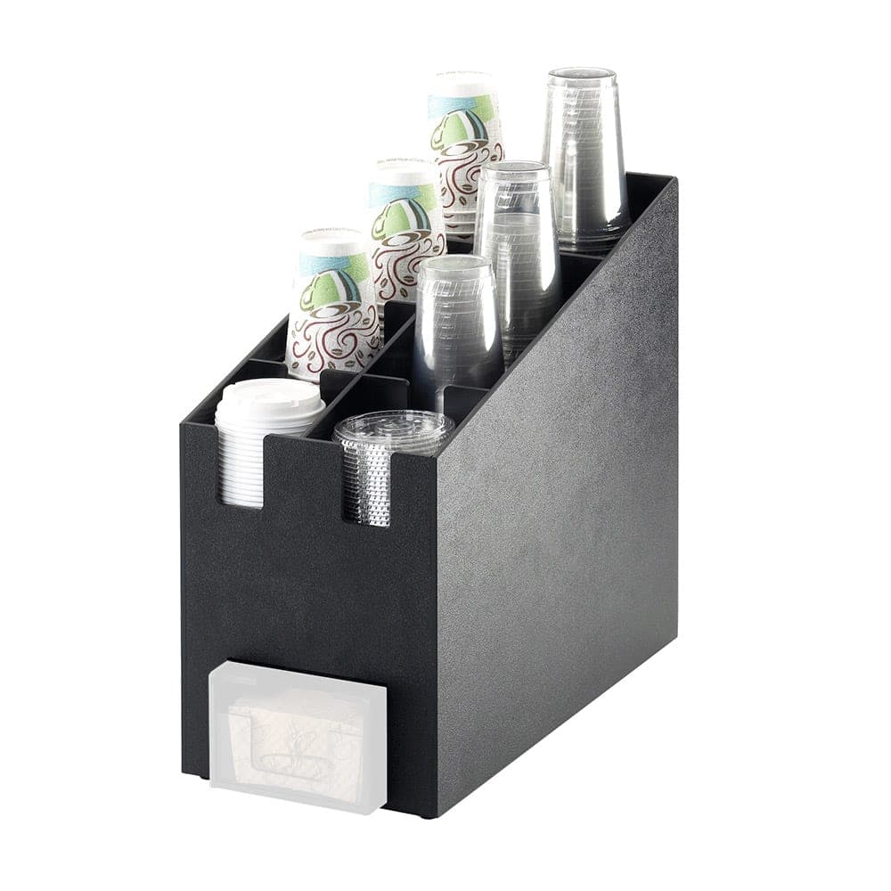 Cal-Mil 2045 Cup & Lid Organizer, (8) Compartment, All Cup Types